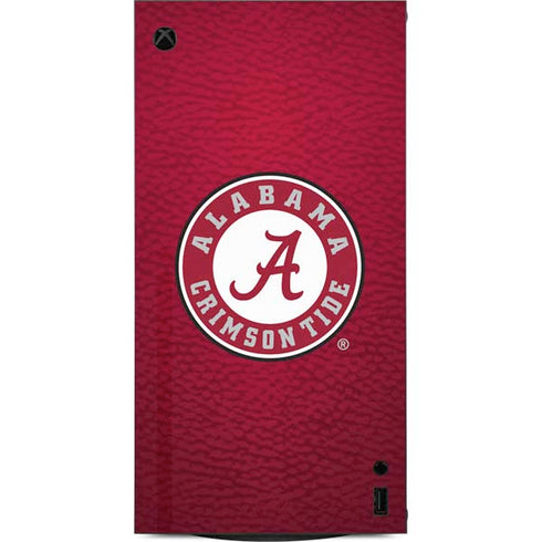 University of Alabama University Seal XBox Series X Digital Edition Console Skin